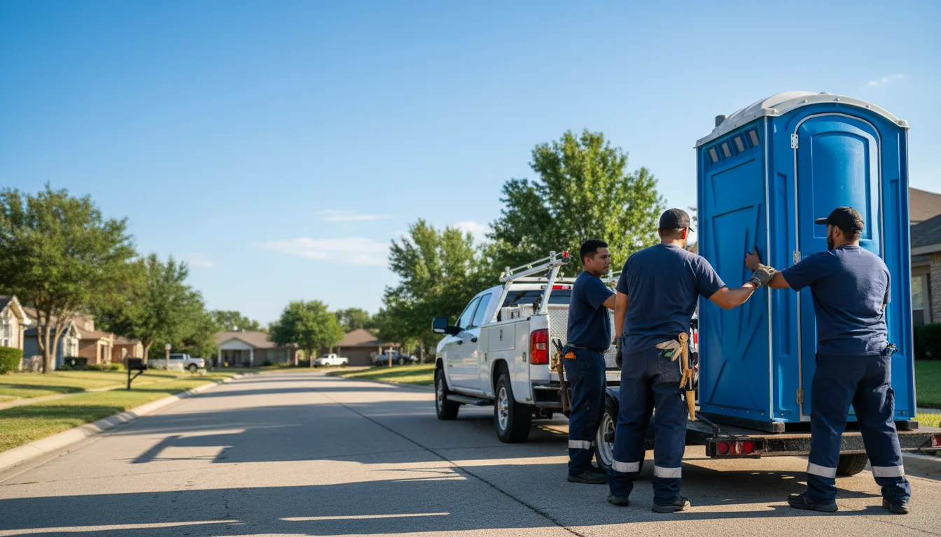 Portable Toilet Rental in Burr Oak, MI near me